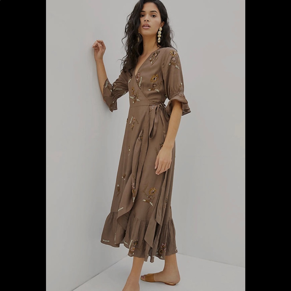 SEARCHING FOR: Let Me Be “Beaded Wrap Maxi”